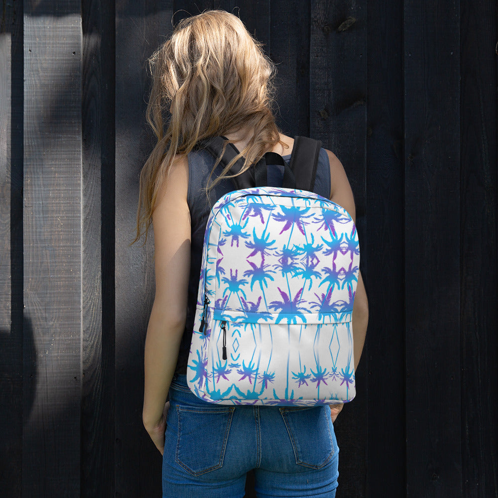Water-Resistant Palm Trees Laptop Backpack – Evonnaye Designs